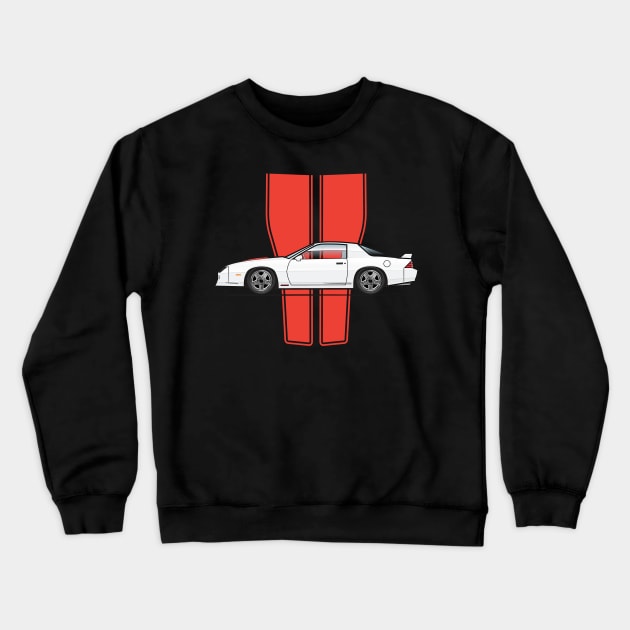 white and red 25th anniversary edition Crewneck Sweatshirt by JRCustoms44